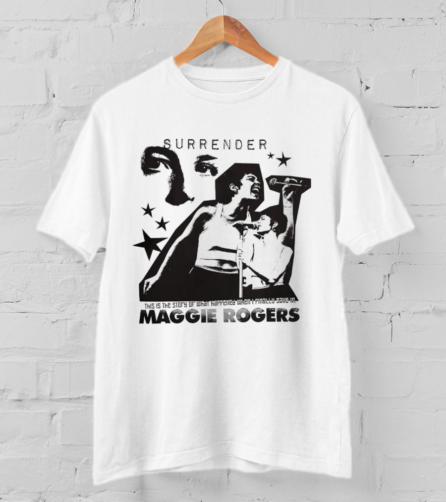 Surrender Stage Photo Maggie Rogers T-Shirt