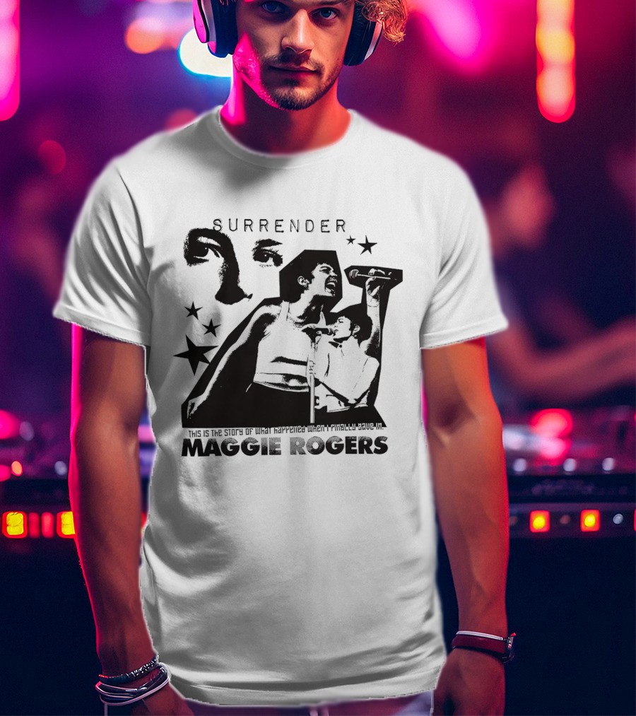 Surrender Stage Photo Maggie Rogers T-Shirt