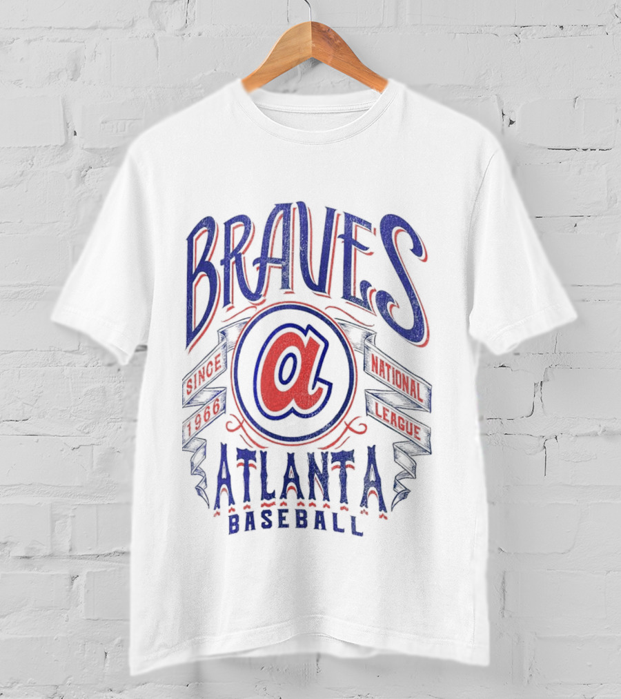 Braves Atlanta Baseball Since 1966 National League T-Shirt