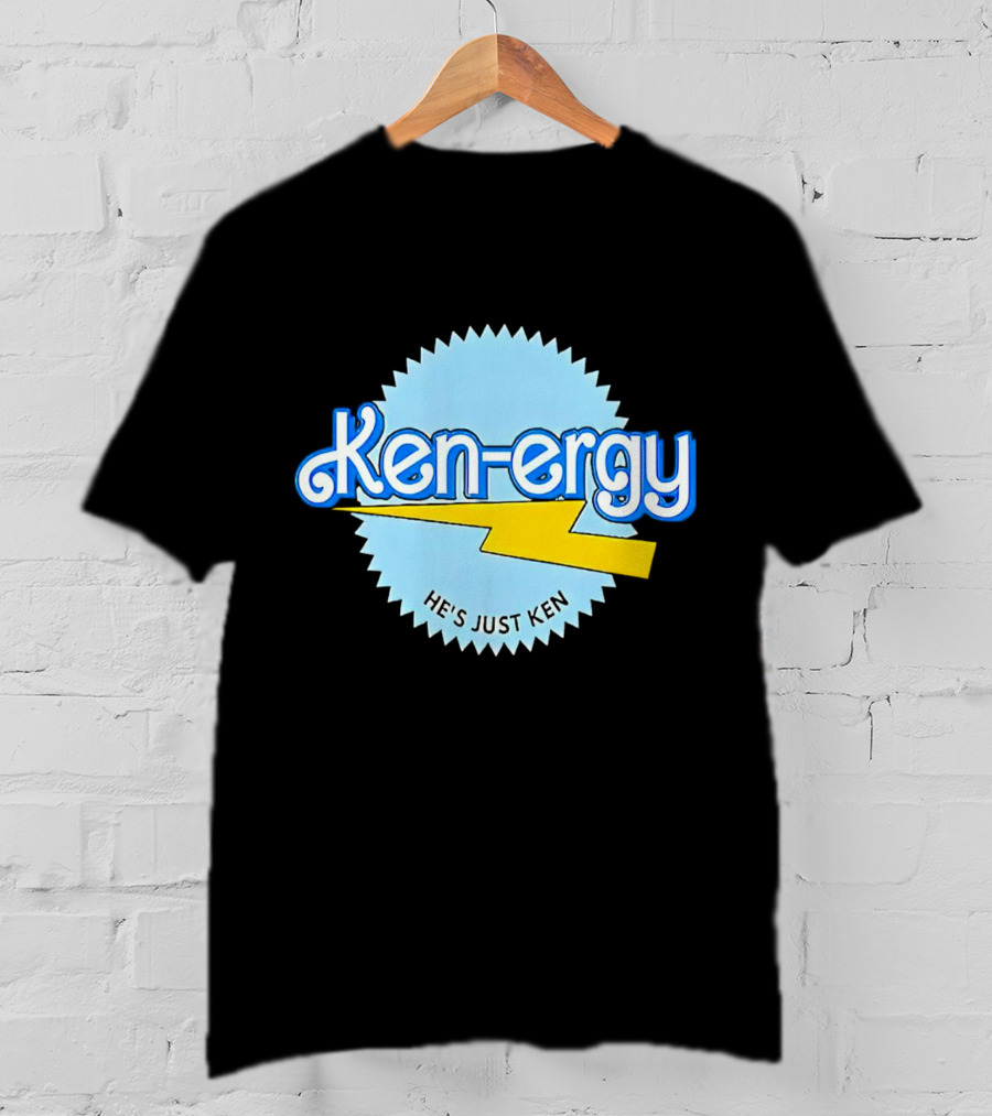 Ken Ergy He's Just Ken Barbie Lightning T-Shirt