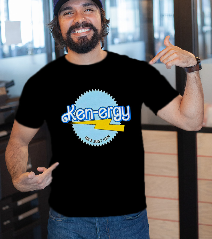 Ken Ergy He's Just Ken Barbie Lightning T-Shirt