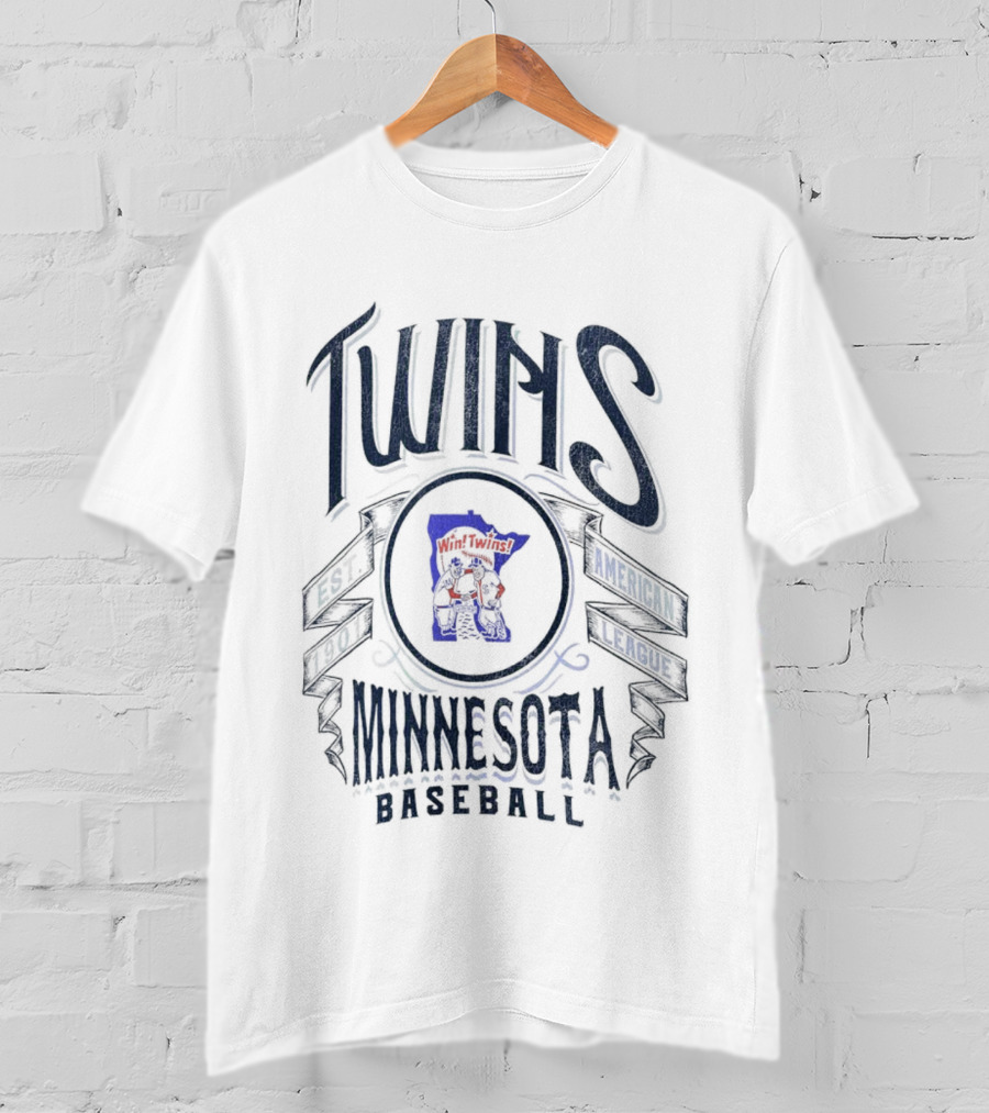 Twins Minnesota Baseball Established 1901 American League Darius Rucker T-Shirt