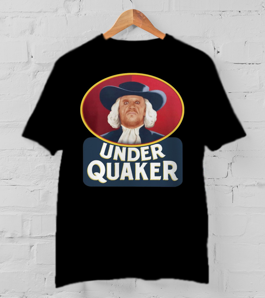 Quaker Oats Logo Parody Under Quaker T-Shirt