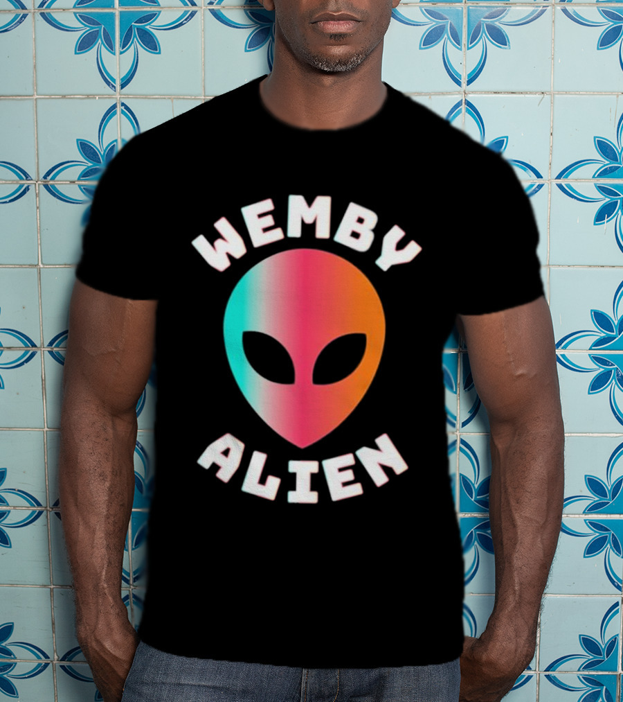 Wemby Alien Victor Wembanyama Iconic Extraterrestrial T-Shirt