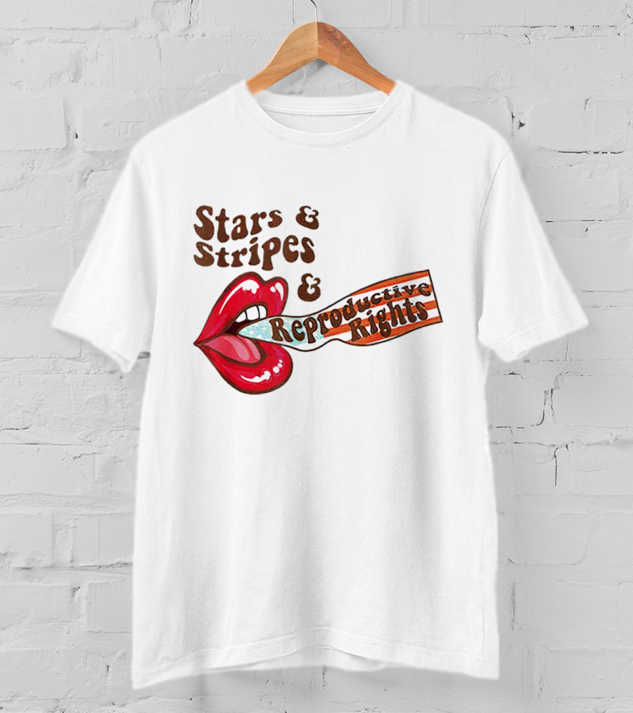 Stars Stripes And Reproductive Rights American Voices T-Shirt