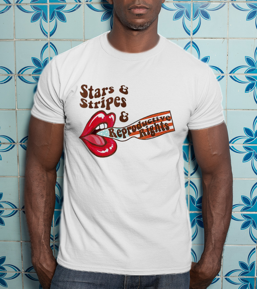 Stars Stripes And Reproductive Rights American Voices T-Shirt