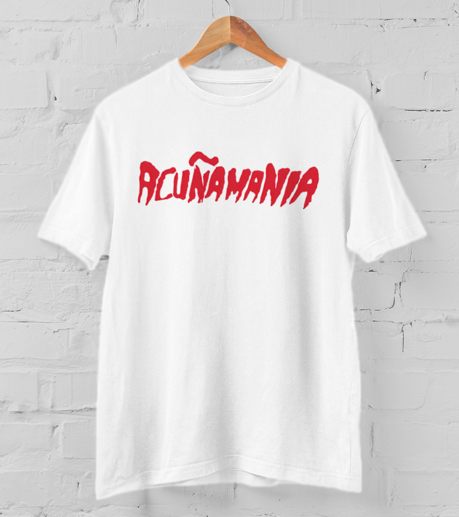Jay Dunnah Acuñamania Red Lettering T-Shirt