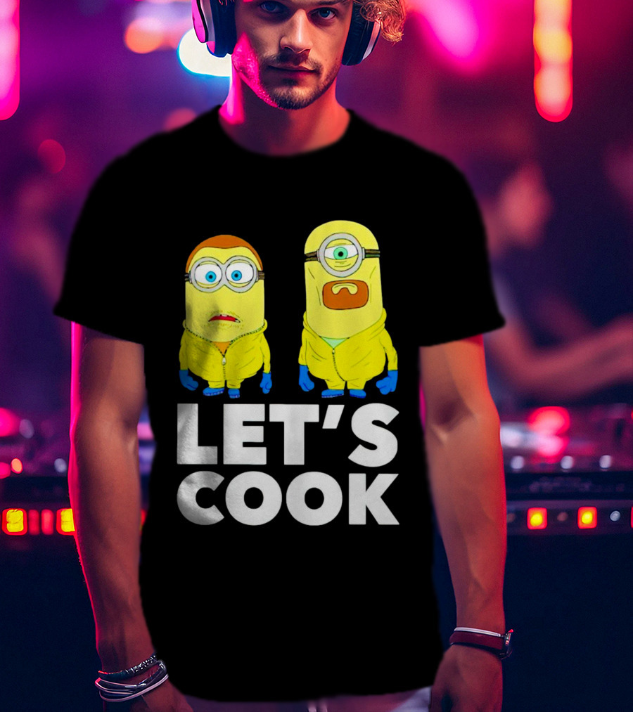 Minions Let's Cook Breaking Bad Crossover T-Shirt