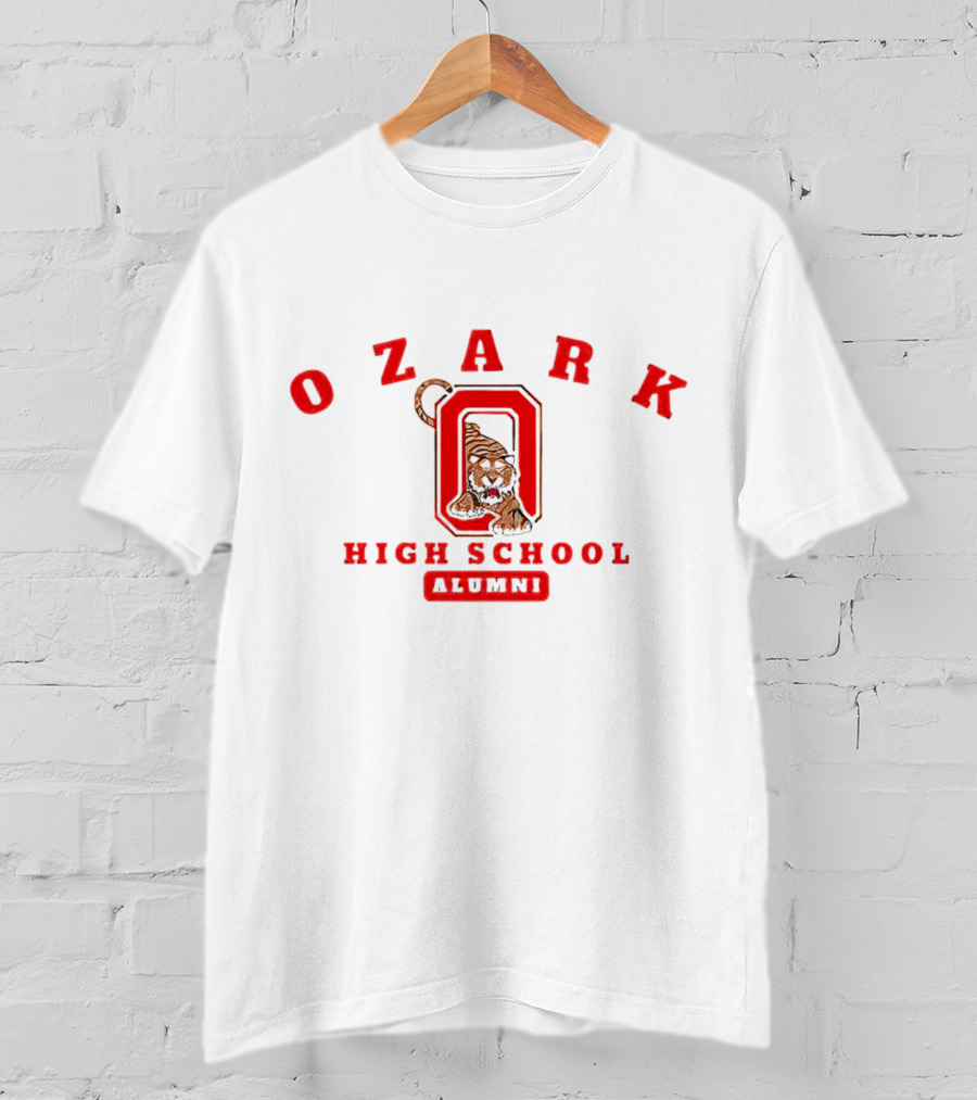 Ozark High School Alumni Lion Emblem T-Shirt