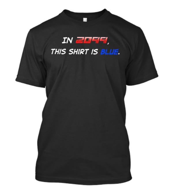 Xavier Mendoza In 2099 This Shirt Is Blue T-Shirt