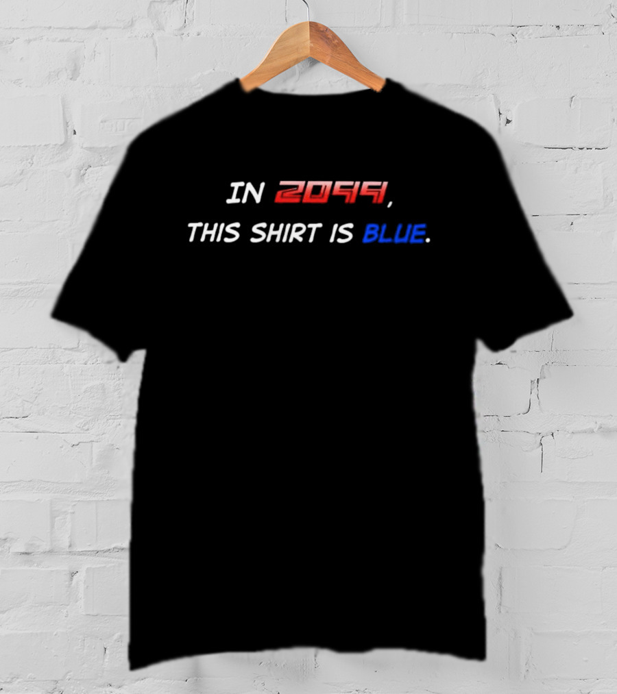 Xavier Mendoza In 2099 This Shirt Is Blue T-Shirt