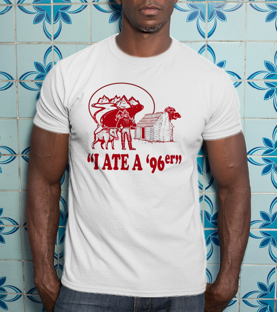 I Ate A 96er John Candy Great Outdoors Cabin Bear Mountains T-Shirt