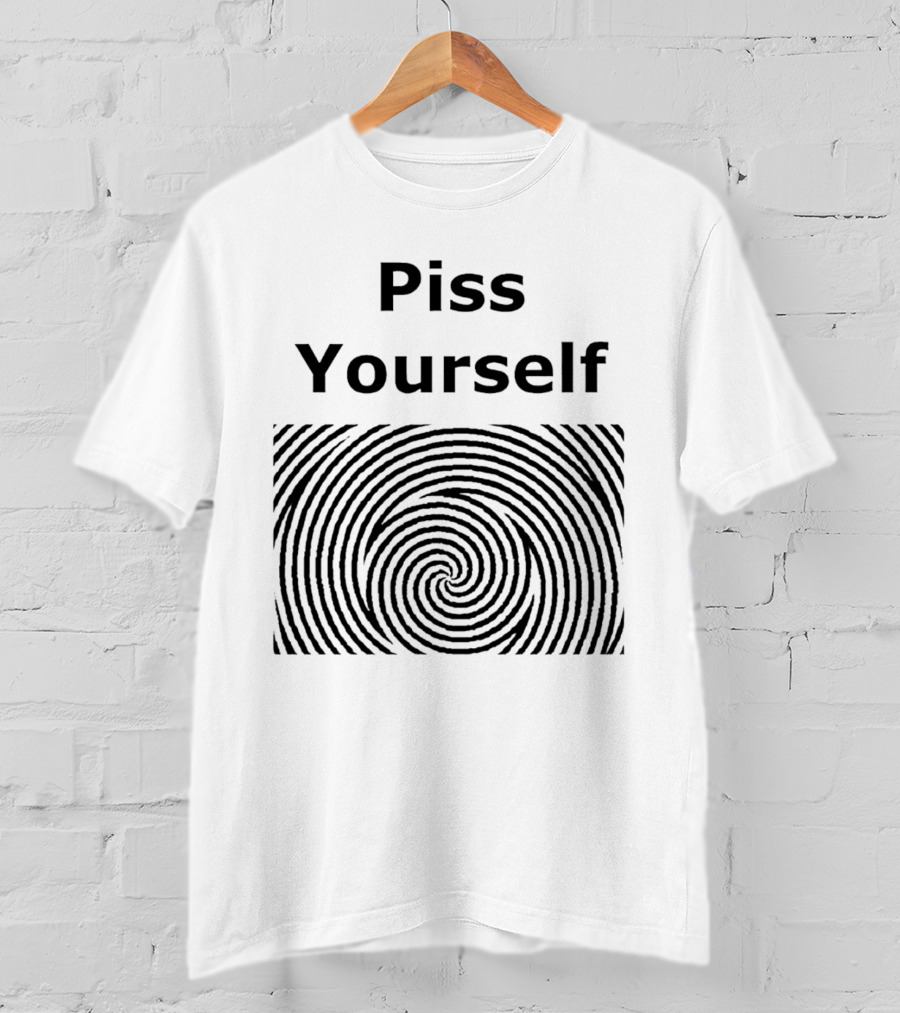 Piss Yourself Hypnotic Swirl T-Shirt