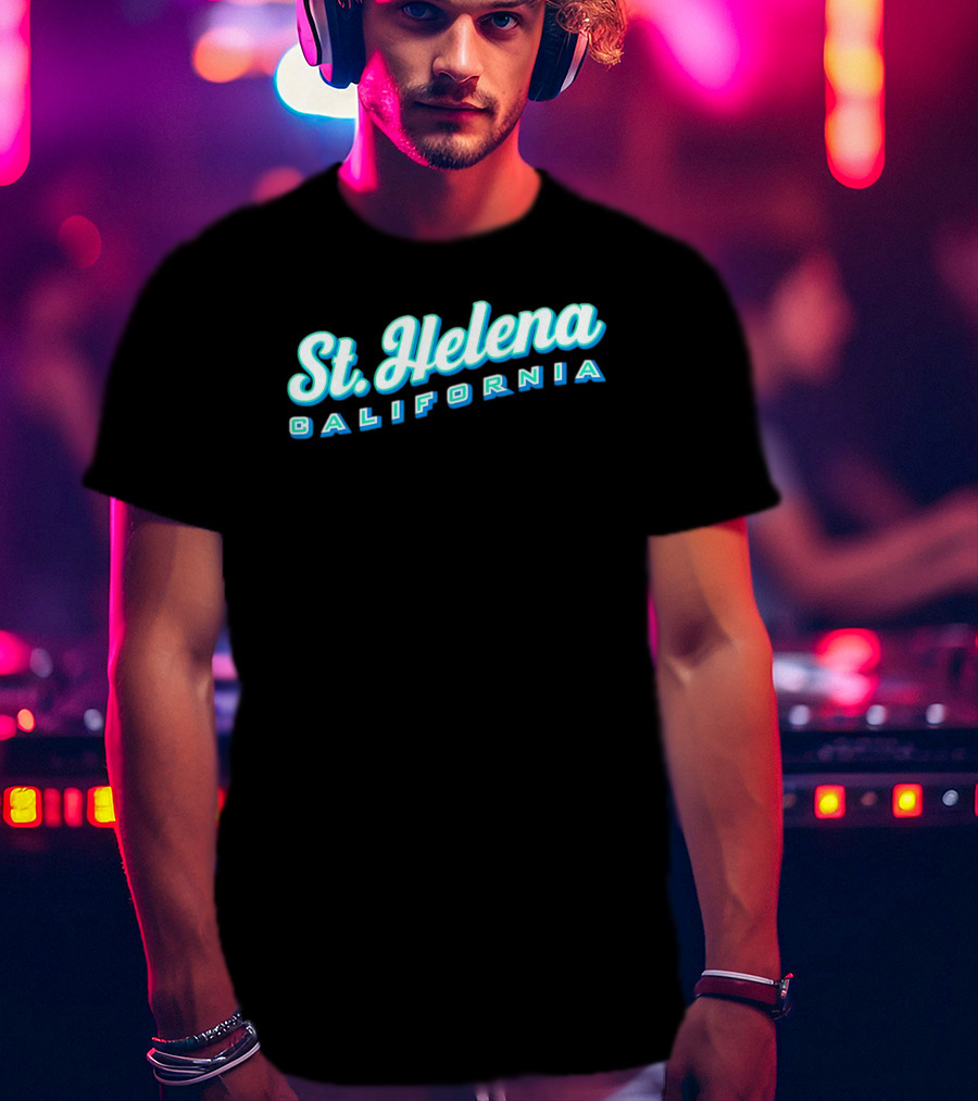 St. Helena California Retro T-Shirt