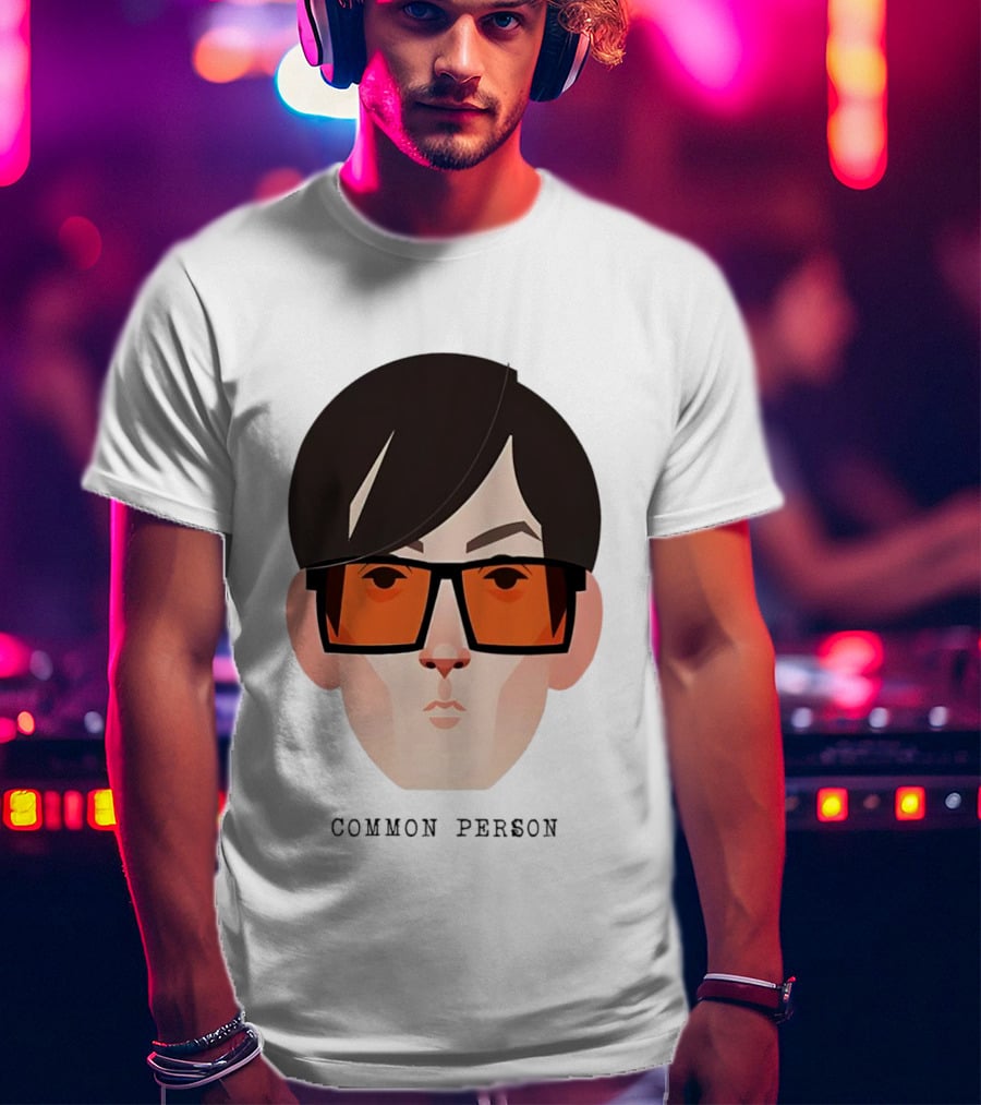 Common Person Sunglasses Face T-Shirt