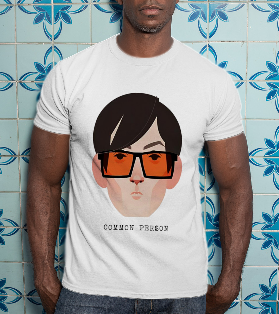 Common Person Sunglasses Face T-Shirt