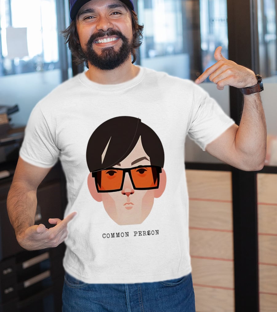 Common Person Sunglasses Face T-Shirt