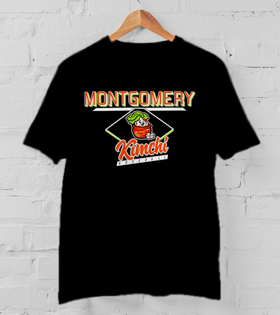 Montgomery Kimchi Baseball Drifit T-Shirt