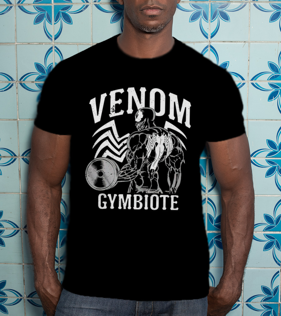 Venom Gymbiote Muscular Strength Workout Fitness Venoms Gymbiote Workout T-Shirt