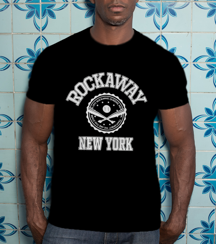 Rockaway New York Baseball Spirit 1975 Queens NY T-Shirt