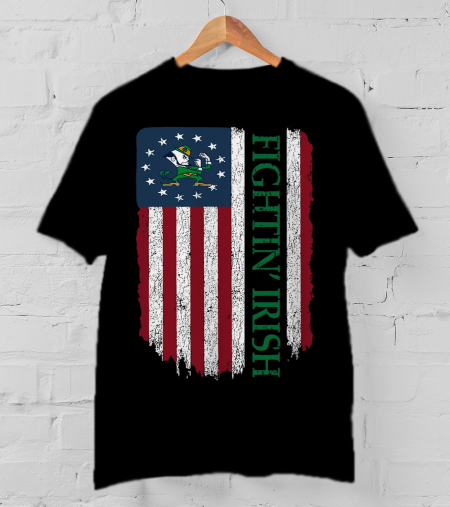 Fightin’ Irish Betsy Ross Flag T-Shirt