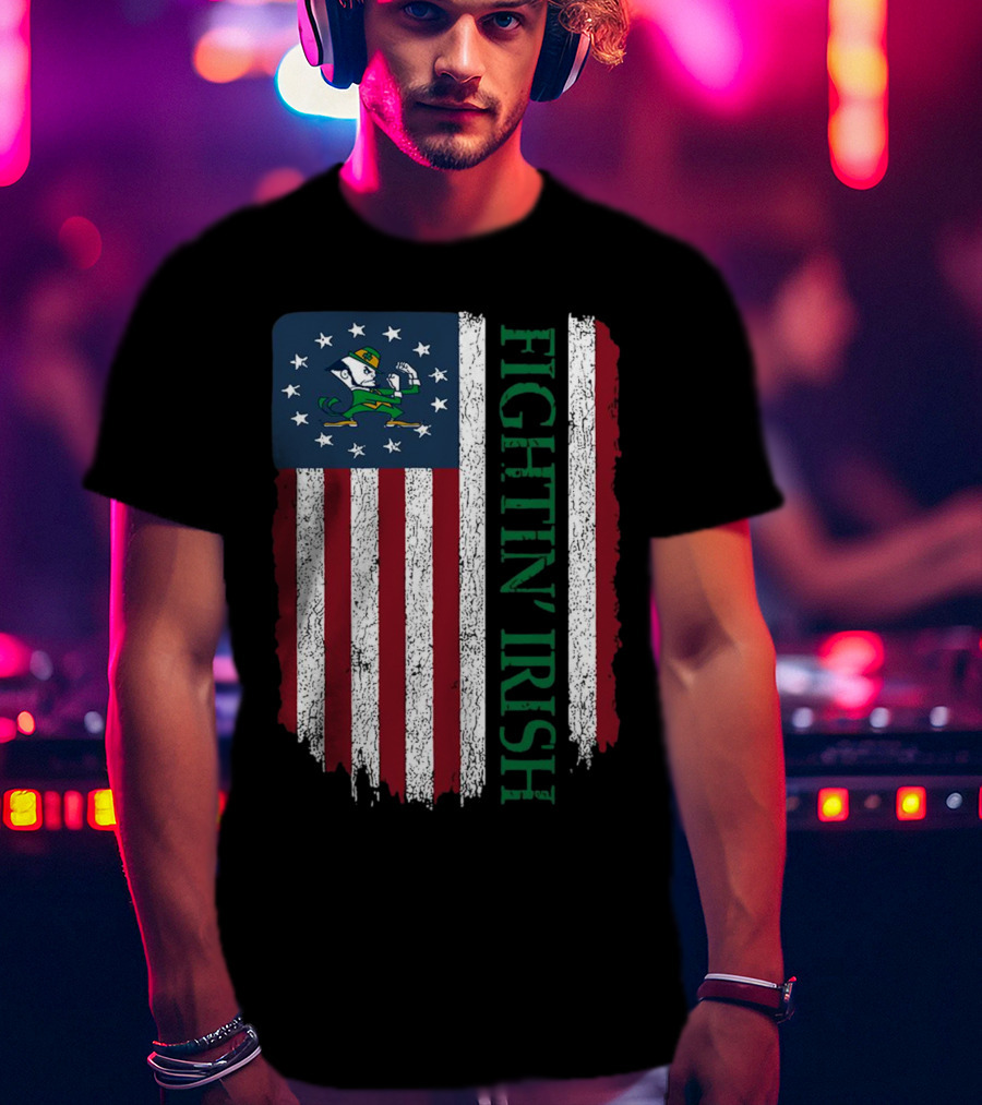 Fightin’ Irish Betsy Ross Flag T-Shirt
