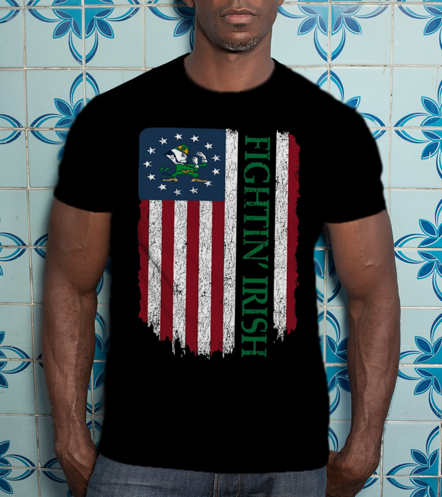 Fightin’ Irish Betsy Ross Flag T-Shirt