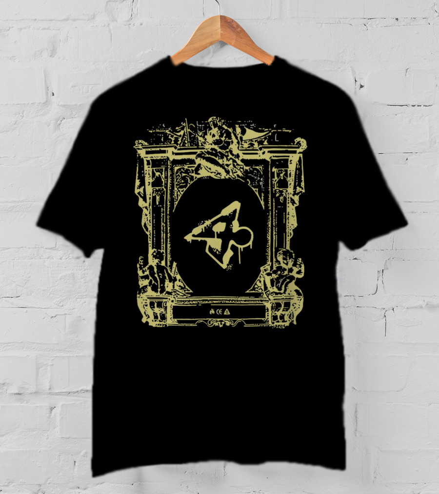 Ranboo Generation Loss 01100110 Vintage Frame With Dripping Triangle T-Shirt