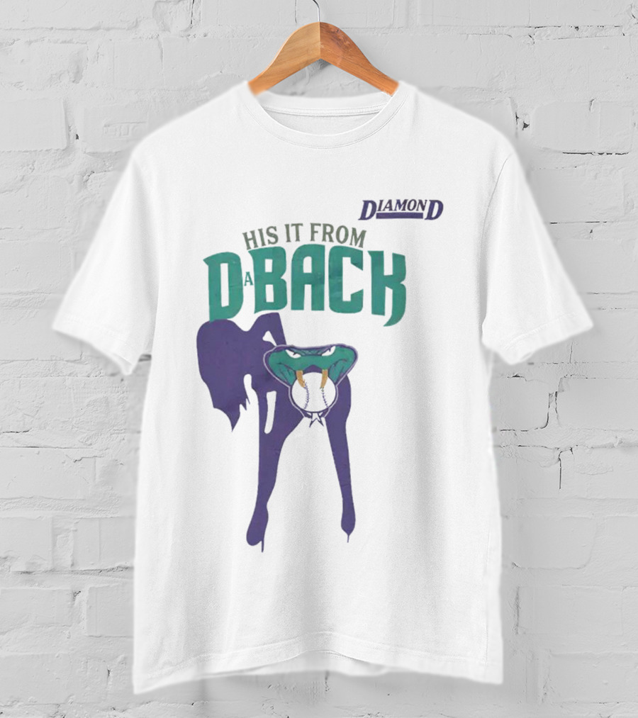 Diamond His It From DBack Snake T-Shirt