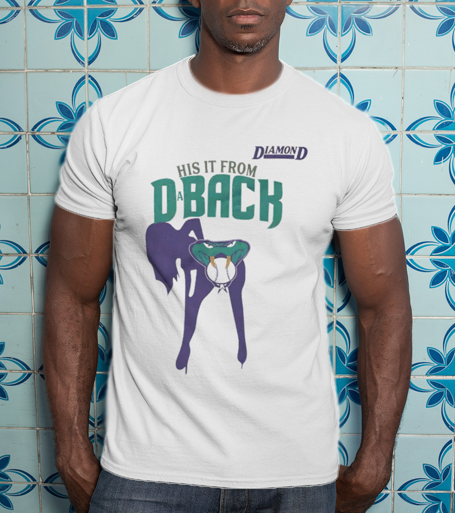 Diamond His It From DBack Snake T-Shirt