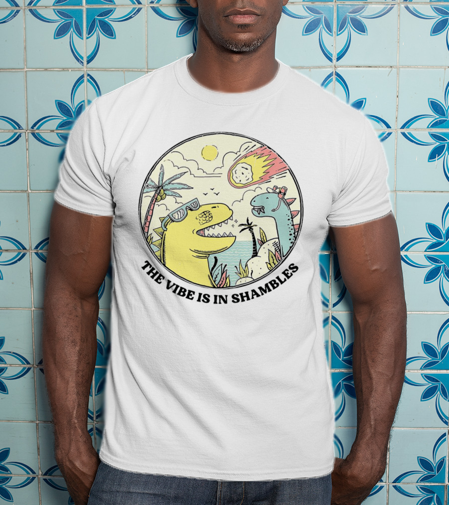 Dinosaur Meteor Impact Vibe Is In Shambles T-Shirt