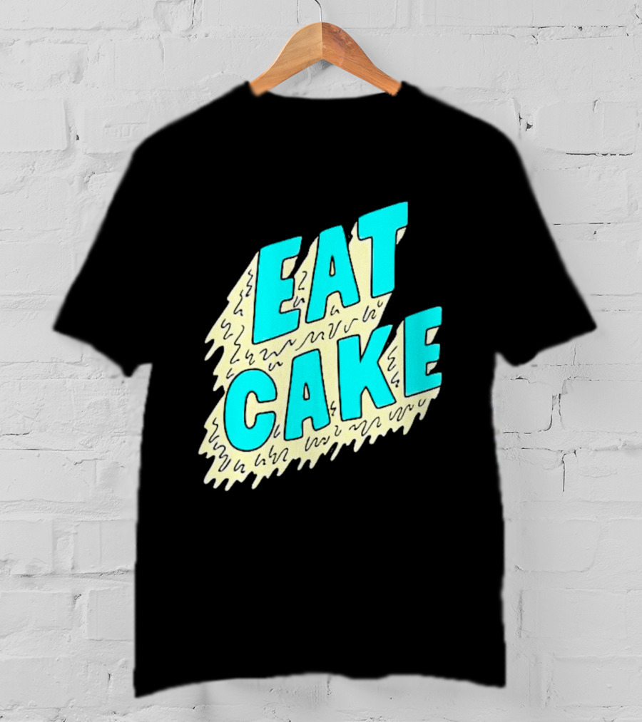 Eat Cake Retro T-Shirt