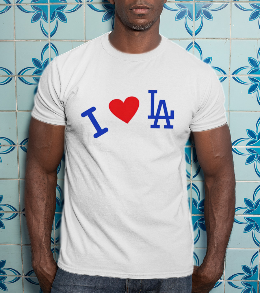 Madhappy I Love LA Los Angeles Dodgers T-Shirt