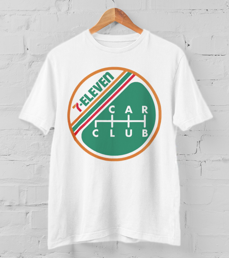 7-Eleven Car Club Gear Shift T-Shirt