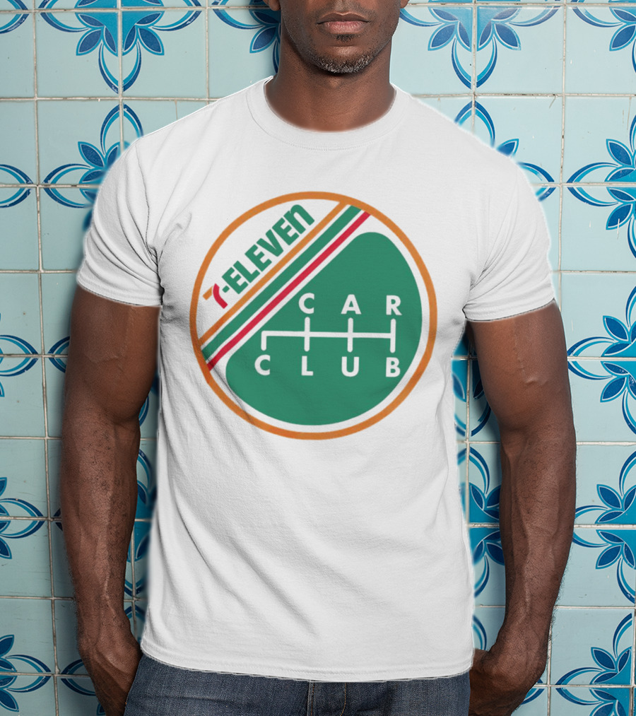 7-Eleven Car Club Gear Shift T-Shirt