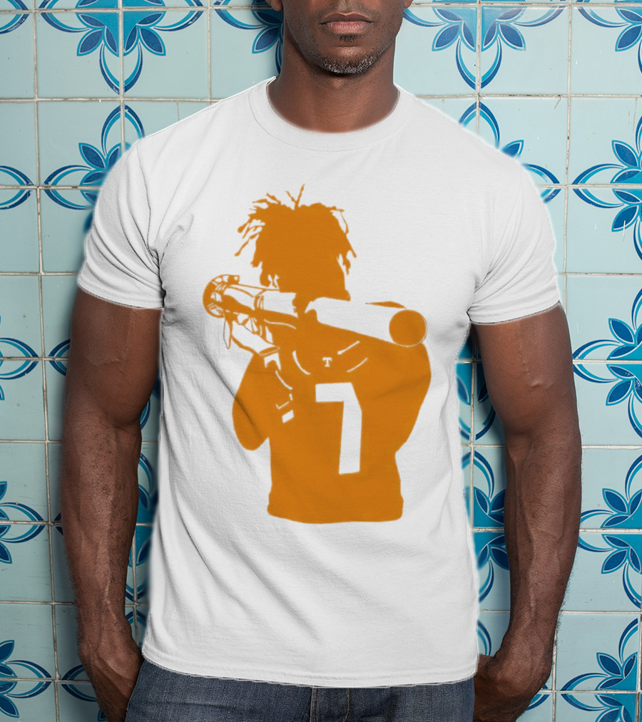 Bazooka Joe 7 Football Player T-Shirt