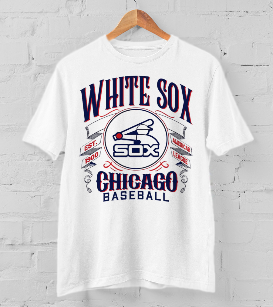 Chicago White Sox Est 1900 American League Baseball T-Shirt
