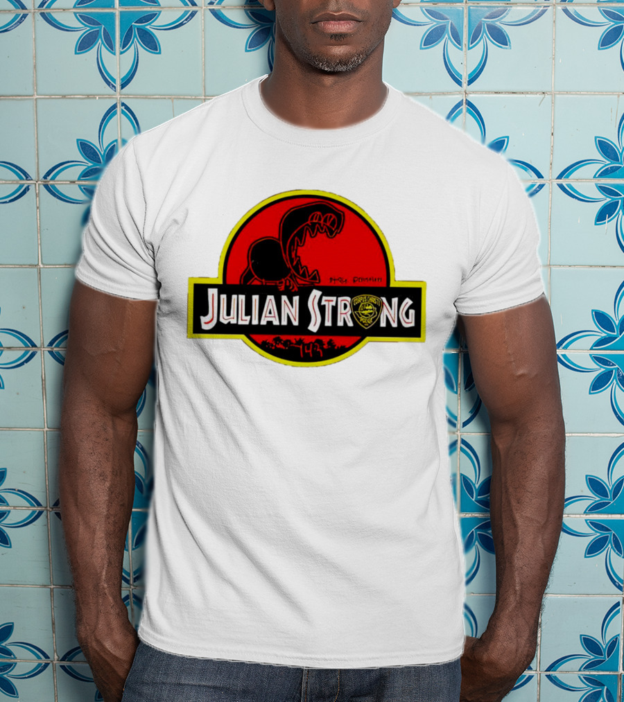Julian Strong Fundraiser Unleash The Power Of Love Dinosaur Rescue Project 143 T-Shirt