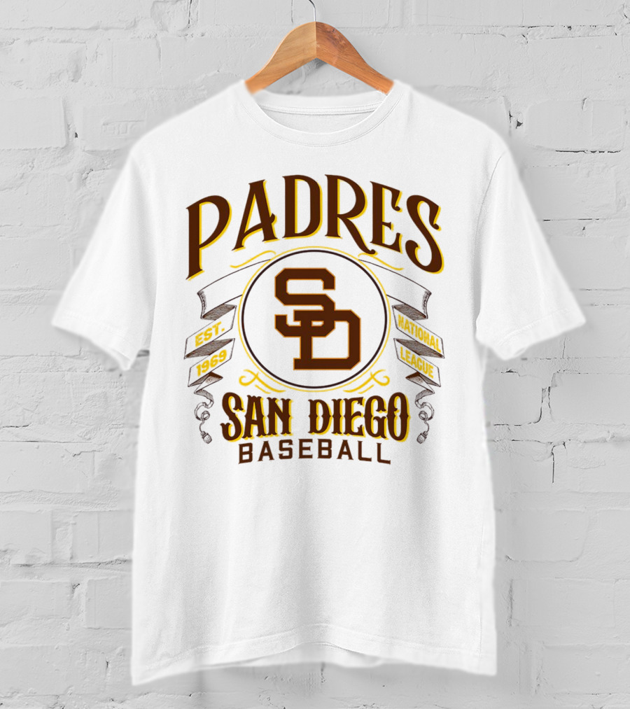 Padres San Diego Baseball National League Est 1969 SD T-Shirt