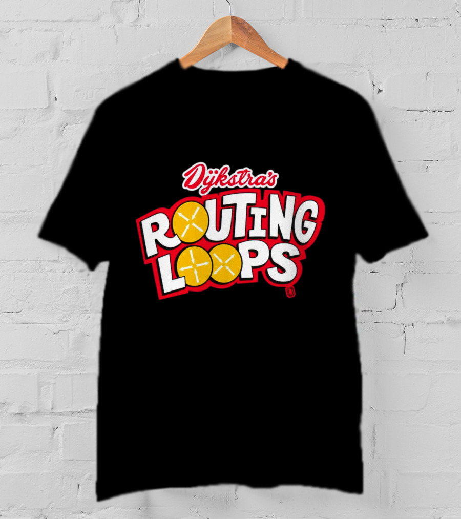 Dijkstra’s Routing Loops Comic T-Shirt