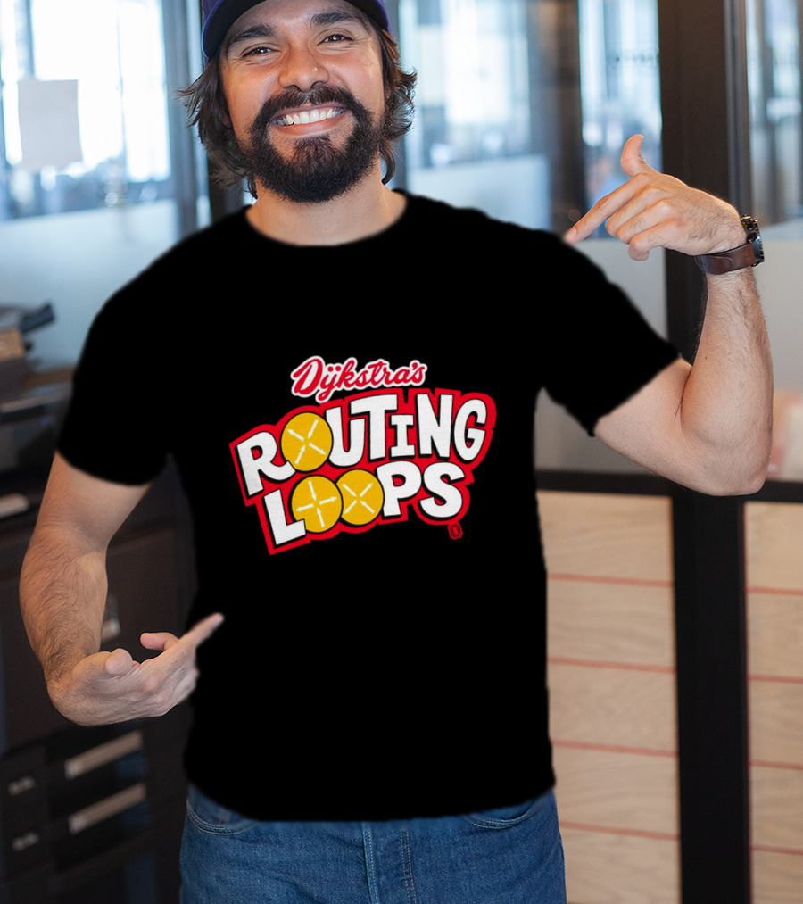 Dijkstra’s Routing Loops Comic T-Shirt