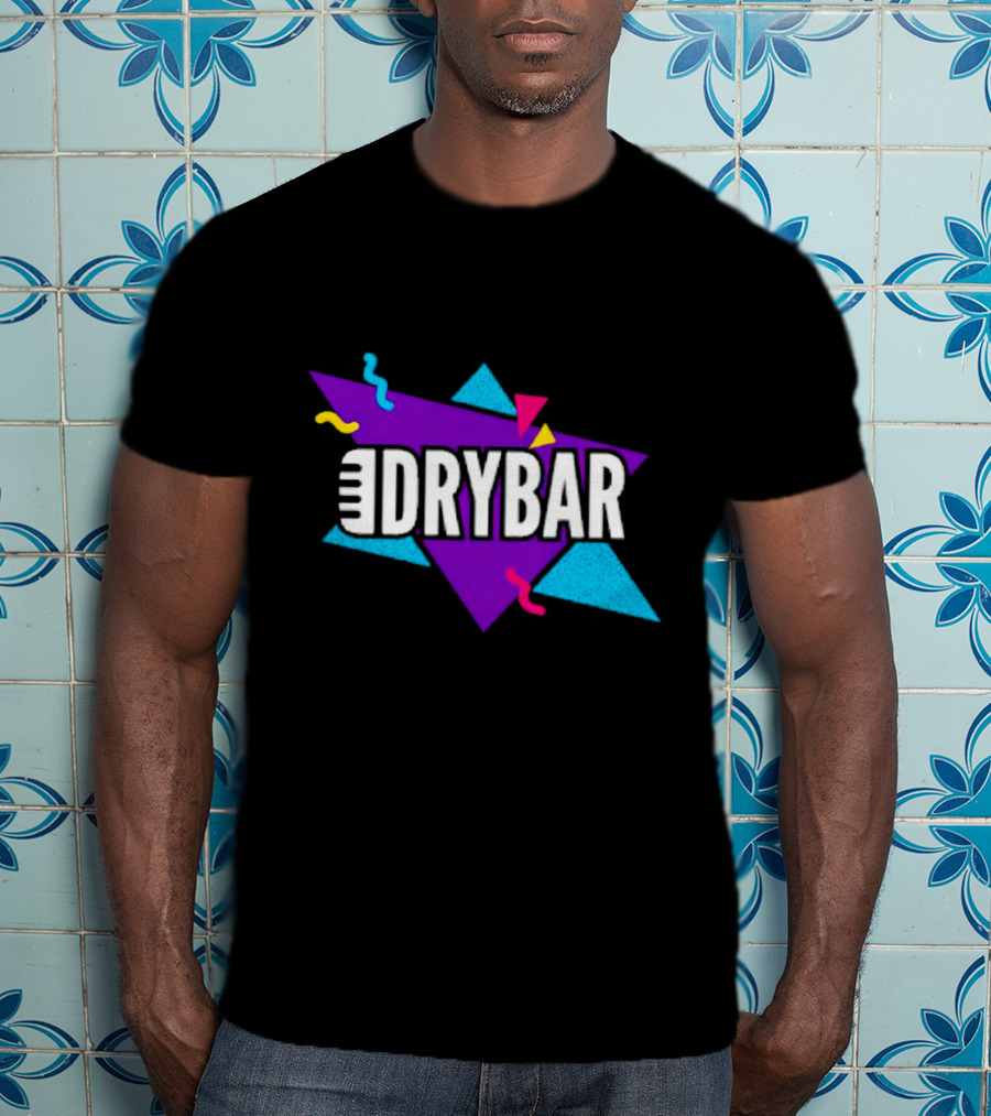 Dry Bar Retro Triangle Comedy T-Shirt