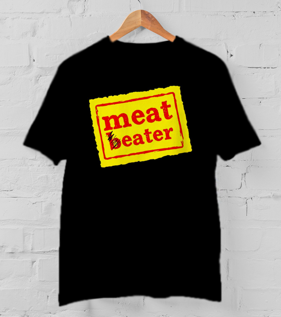 Meat Beater Yellow Label Icon T-Shirt