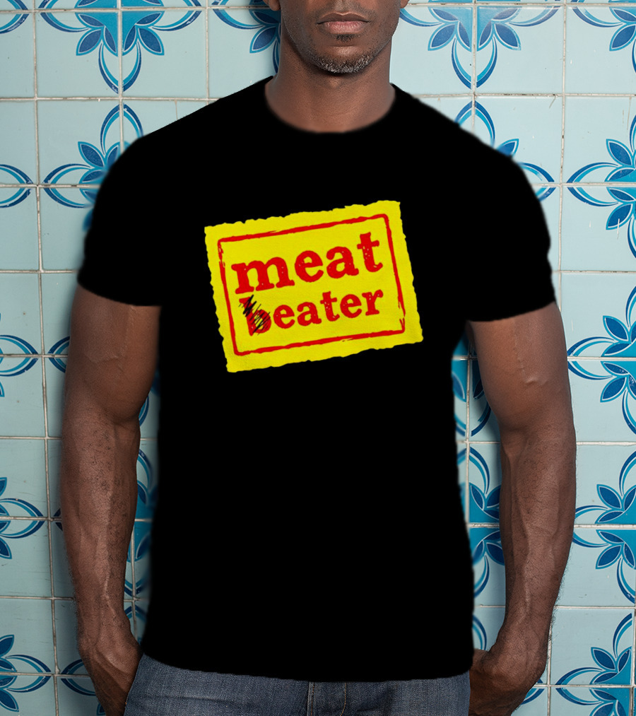 Meat Beater Yellow Label Icon T-Shirt