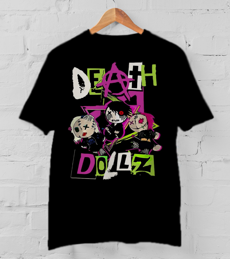 Death Dollz Rosemary Taya Valkyrie Jessicka Anarchy T-Shirt