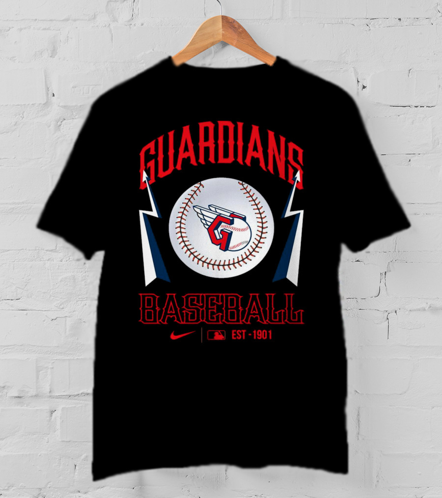 Guardians Baseball MLB EST 1901 T-Shirt