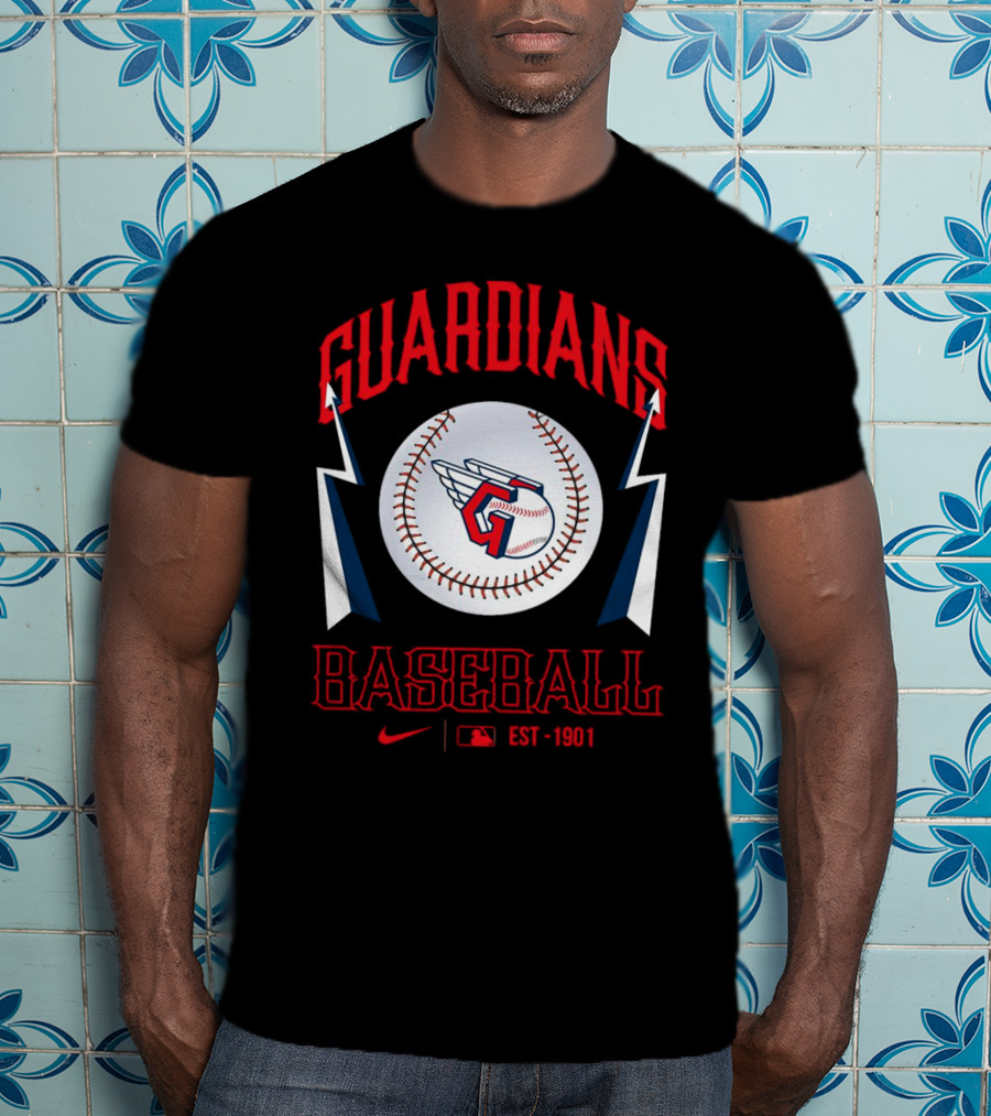Guardians Baseball MLB EST 1901 T-Shirt