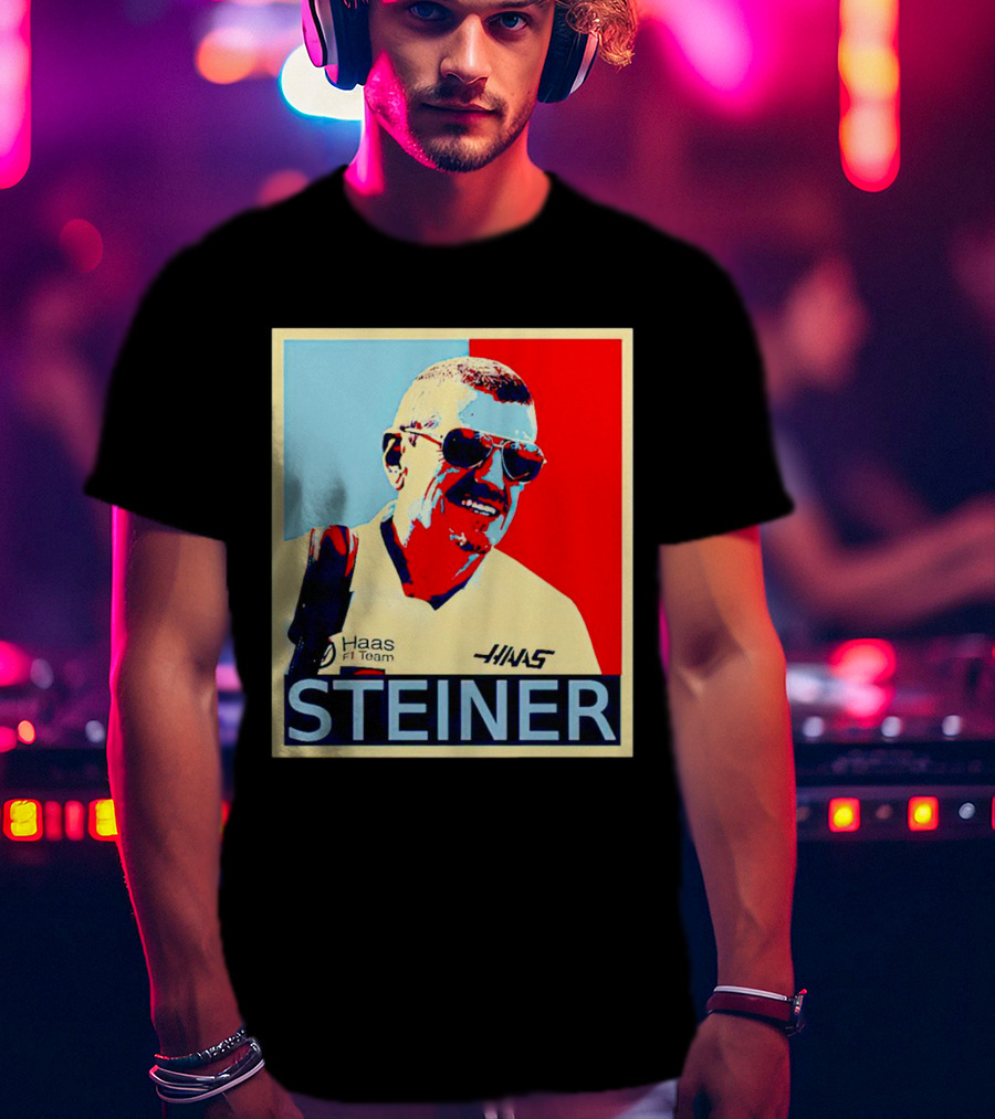 Haas F1 Team Gunther Steiner T-Shirt