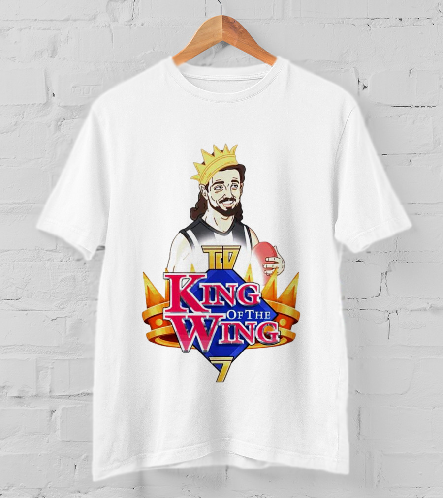 Josh Daicos King Of The Wing 7 TCD Football King T-Shirt