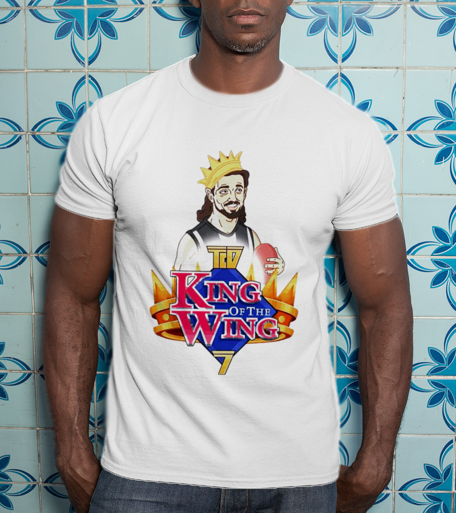 Josh Daicos King Of The Wing 7 TCD Football King T-Shirt